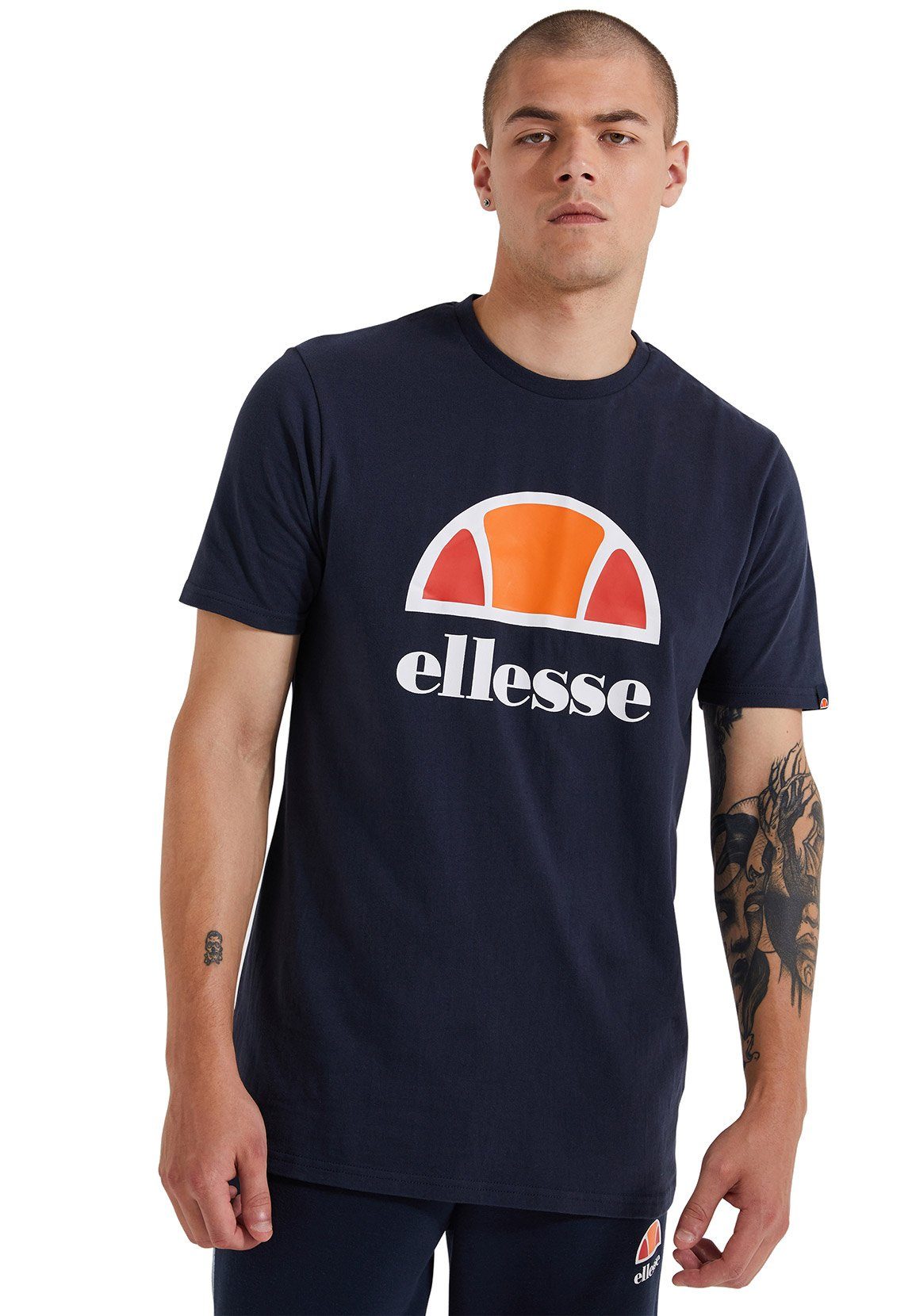 Ellesse T-Shirt Ellesse Herren T-Shirt DYNE TEE Navy Dunkelblau