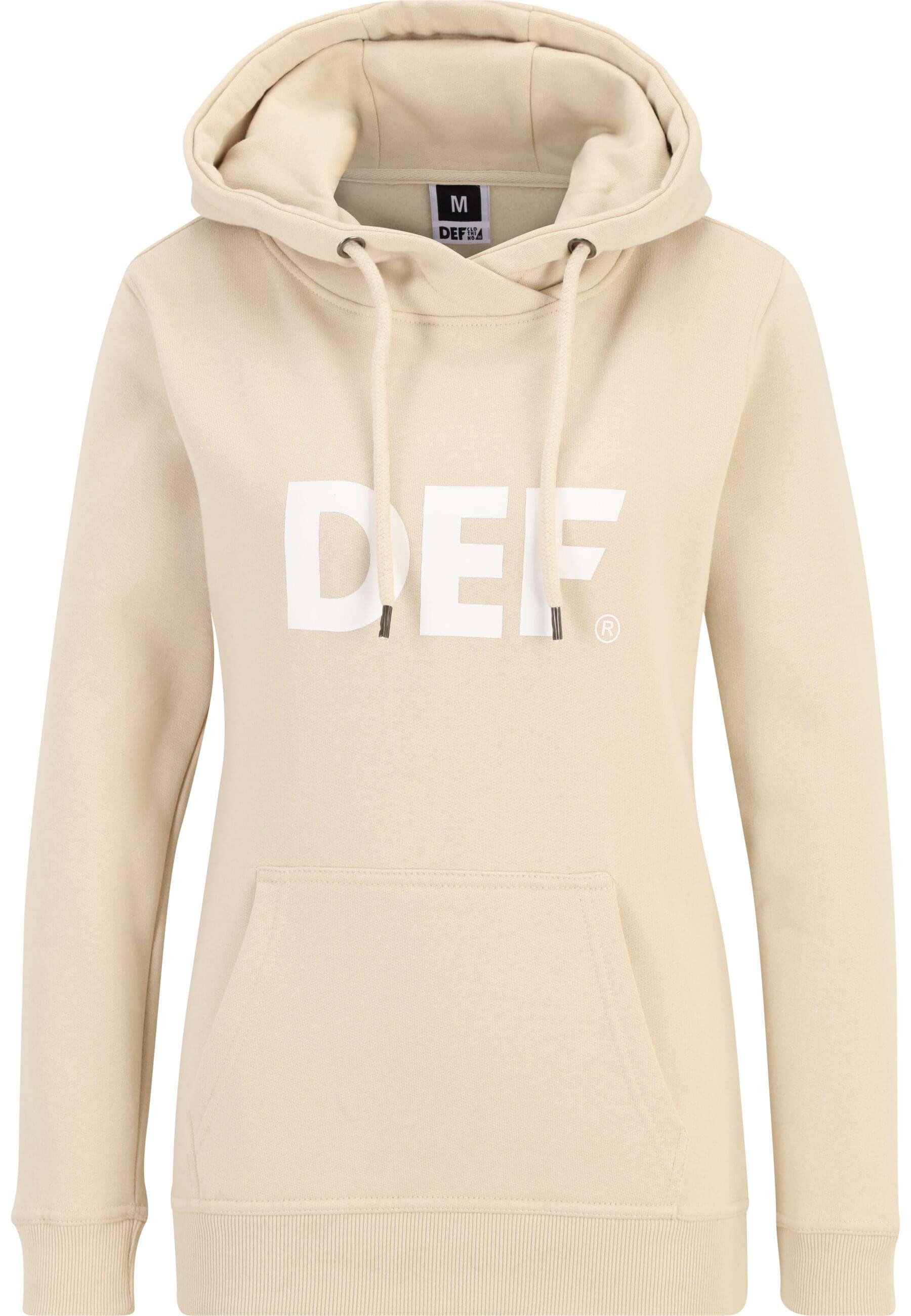 DEF Kapuzenpullover DEF Damen DEF Hoody Wheat (1-tlg)