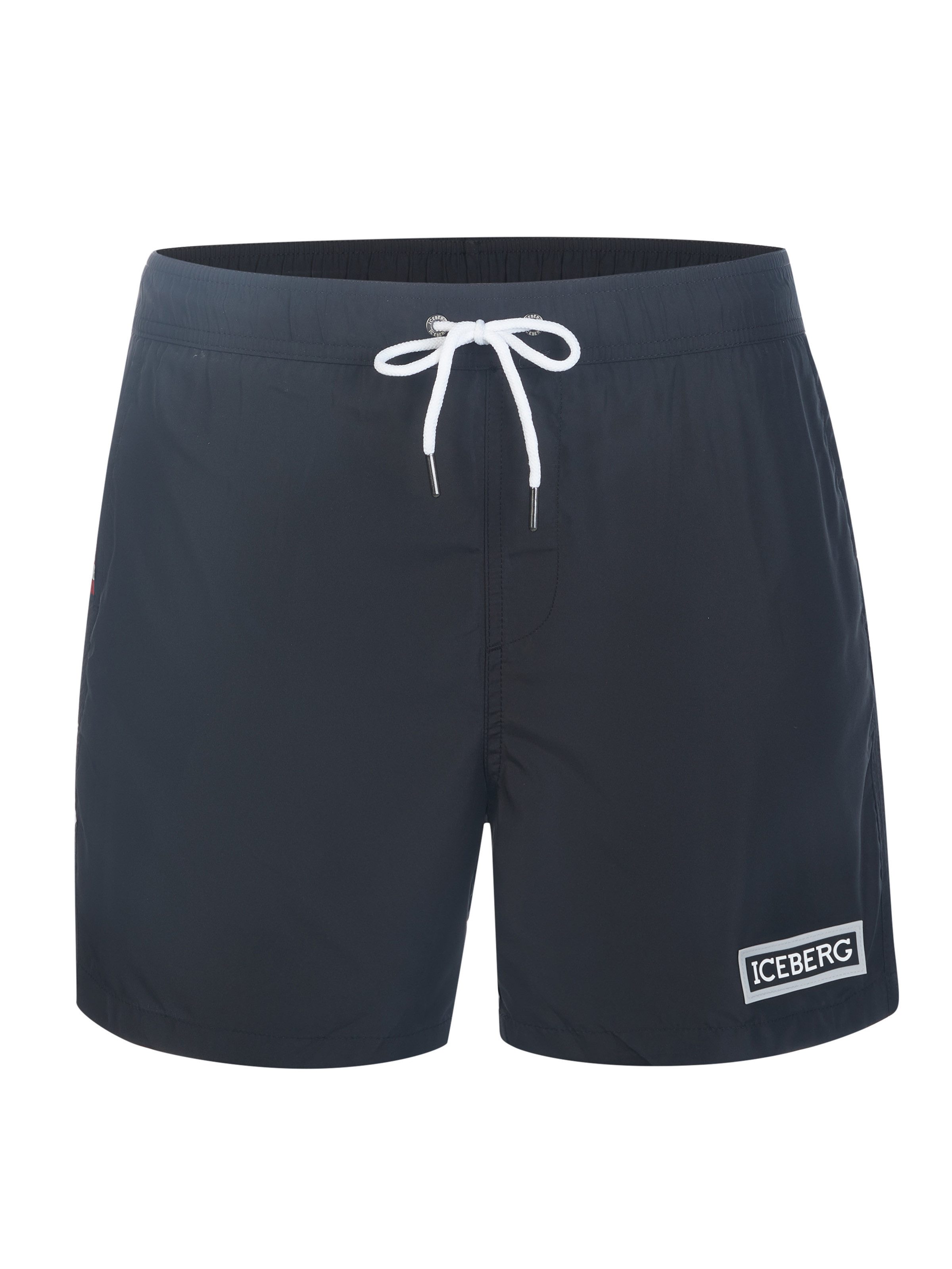 ICEBERG Badeshorts Iceberg Badeshorts schwarz