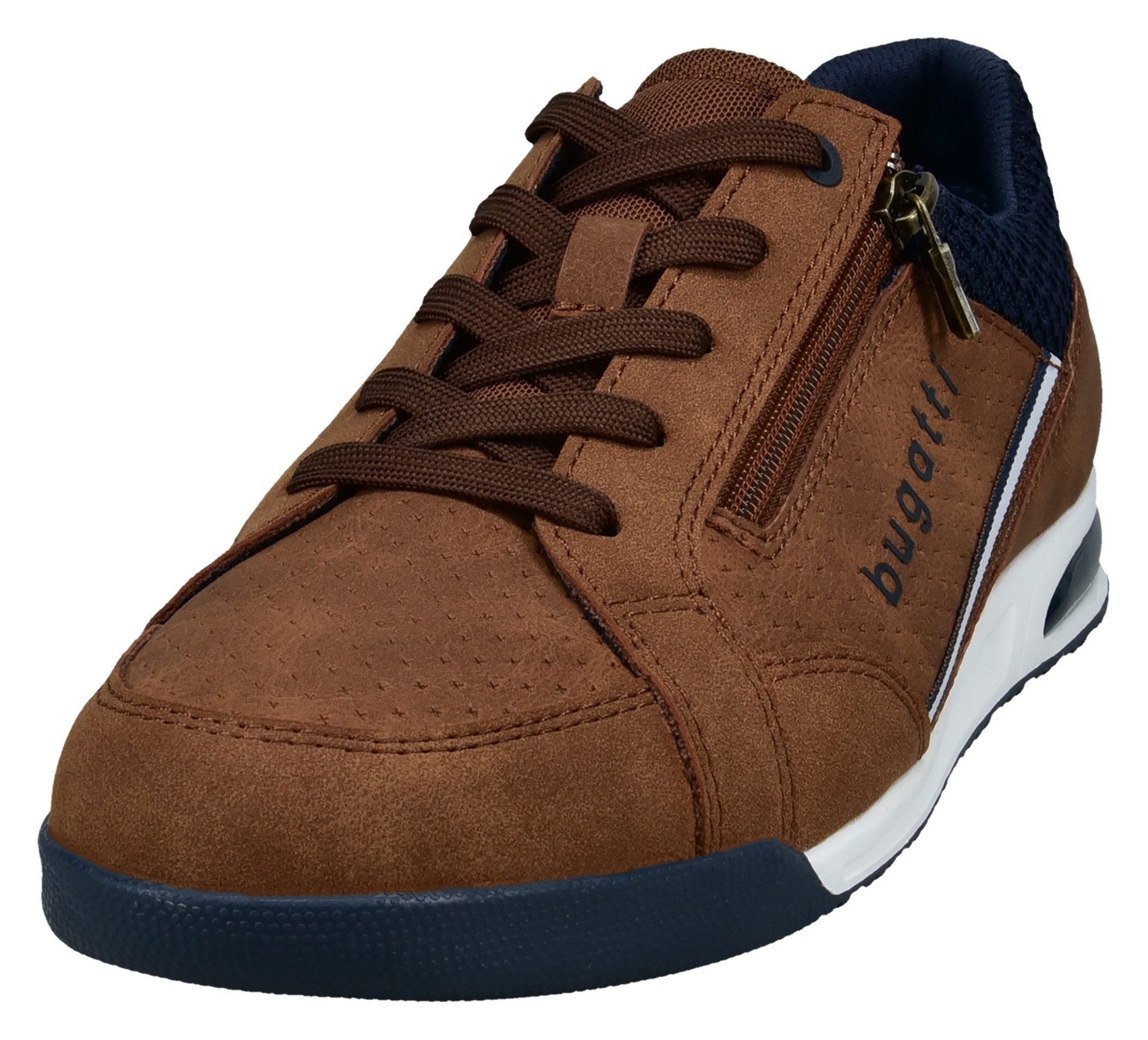 bugatti Sneaker, Schnürschuh, Halbschuh, Freizeitschuh mit Kontrastbesätzen