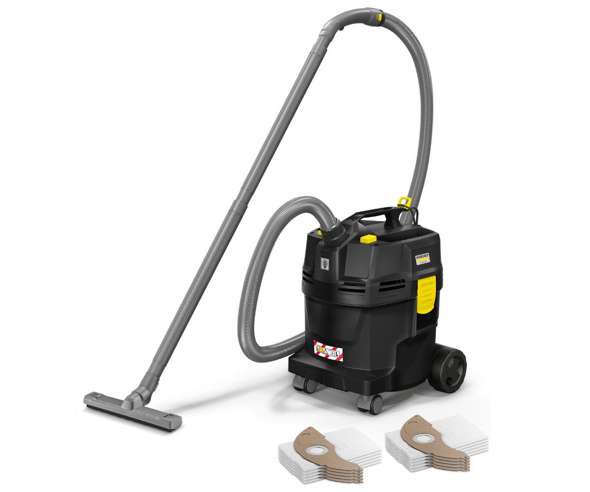 KÄRCHER Handstaubsauger Kärcher NT 22/1 Ap Anniversary Edition – Nass-/Trockensauger, 1300 W, Halbautomatische Filterabreinigung, Stopplenkrolle, Sonderedition