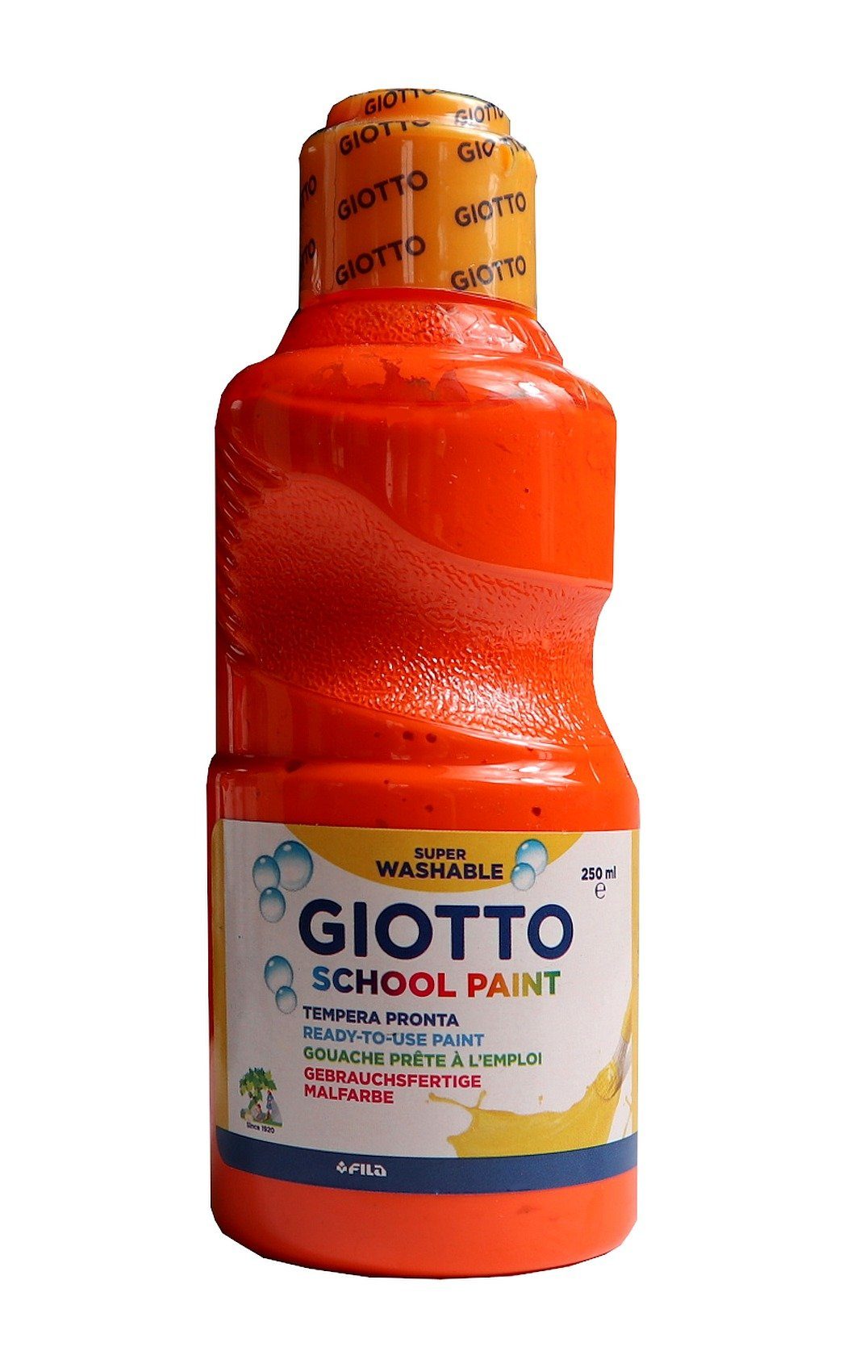 GIOTTO Temperafarbe GIOTTO Tempera Schoolpaint 250 ml orange