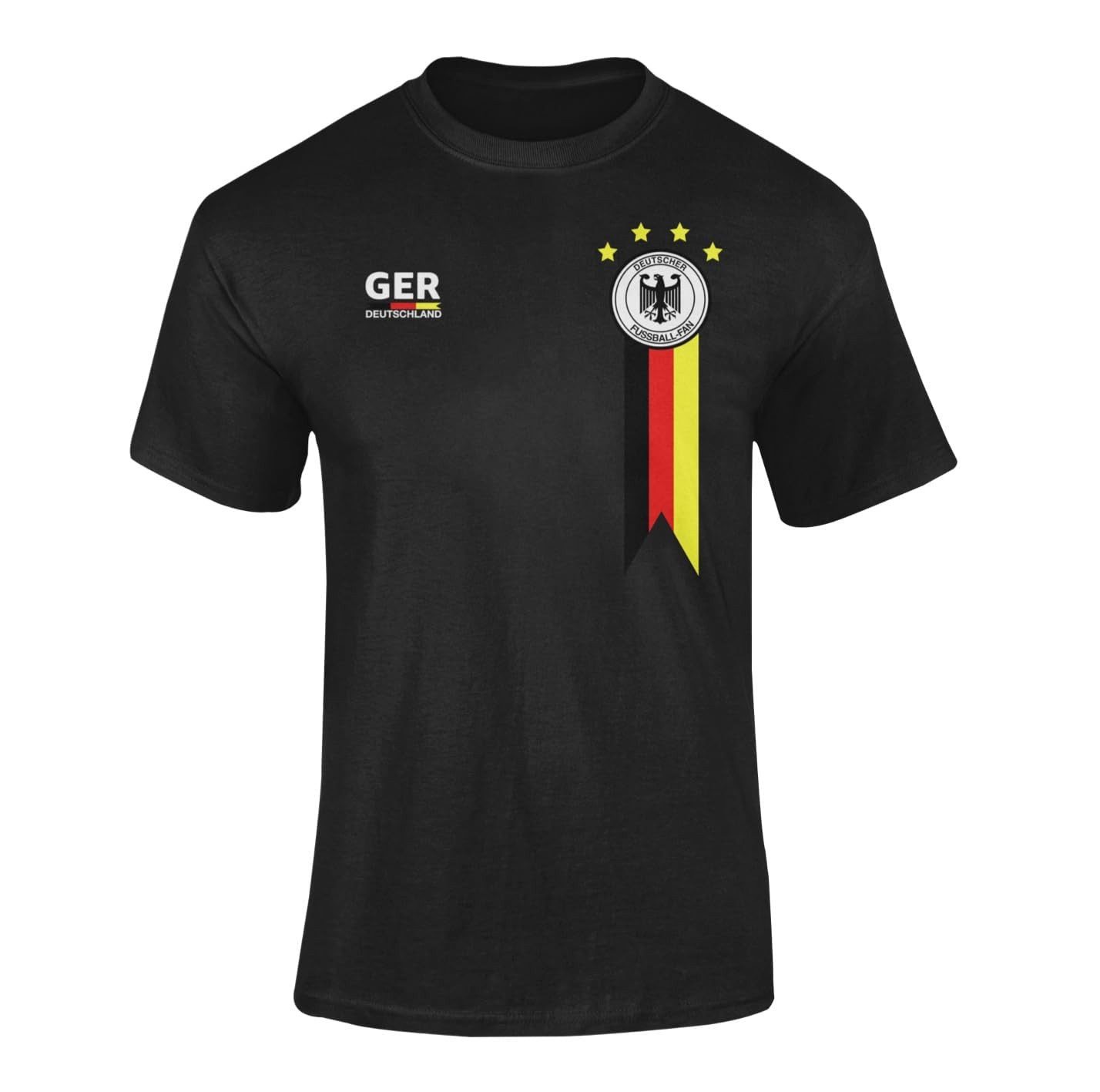 Dekotalent® Fußballtrikot Deutschland Trikot EM 2024 T-Shirt Herren & Damen Germany (Packung)