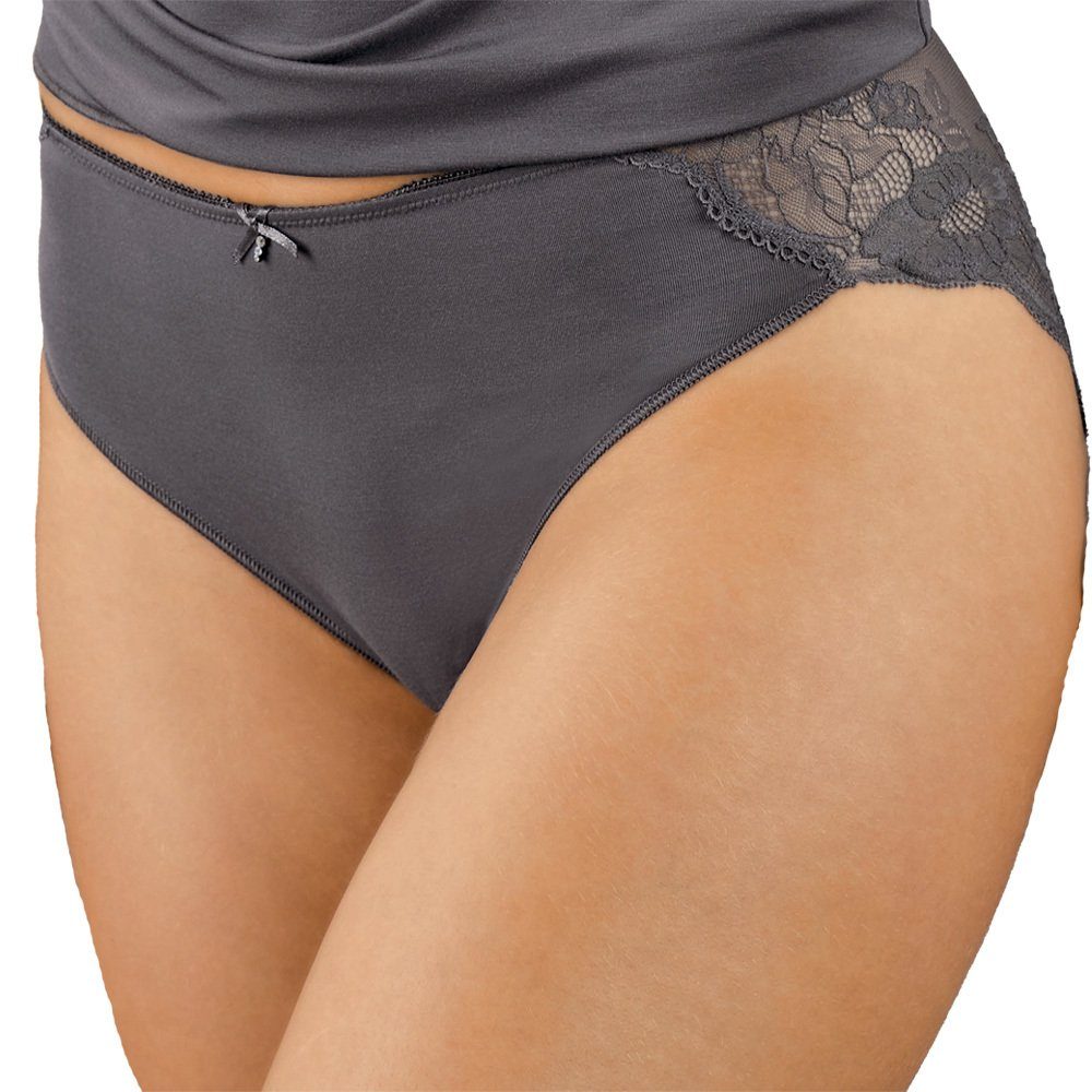 Nina Von C. Minislip Dessous mit Spitze 1650847, Quarz