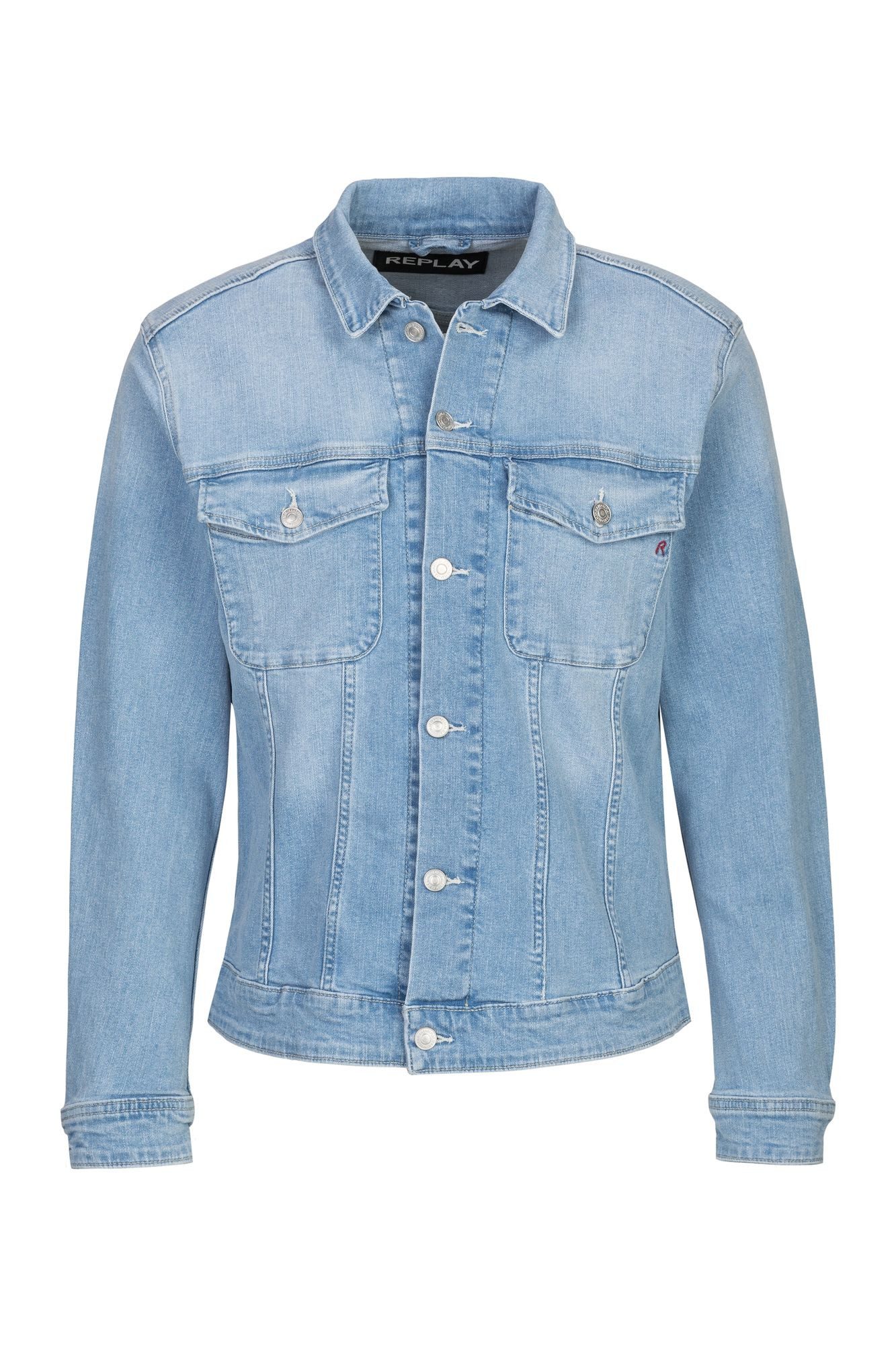 Replay Jeansjacke 10.5 OZ DARK INDIGO SUPER STRETCH DENIM