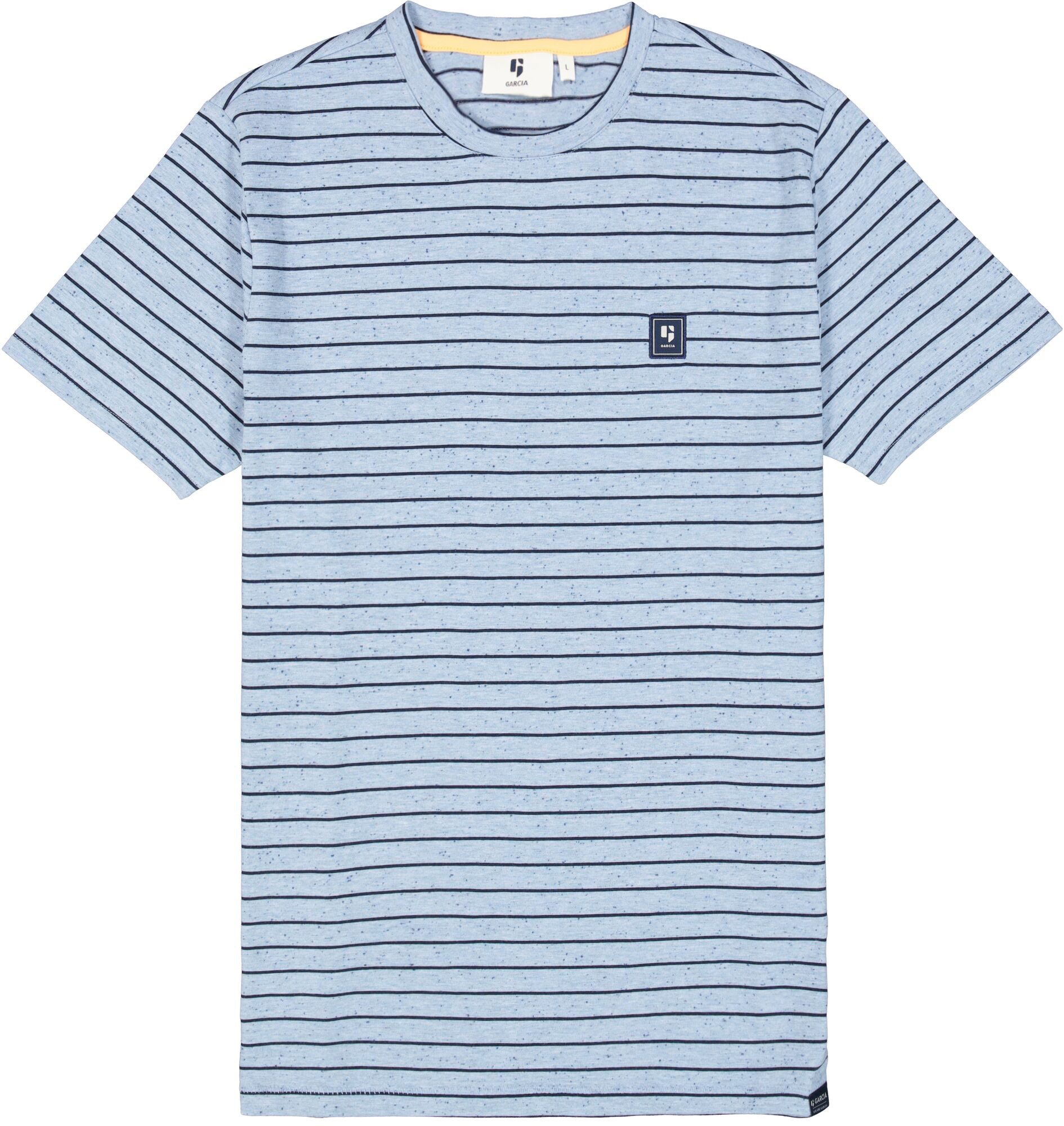 Garcia T-Shirt Garcia Herren T-Shirt - hellblau (1-tlg)