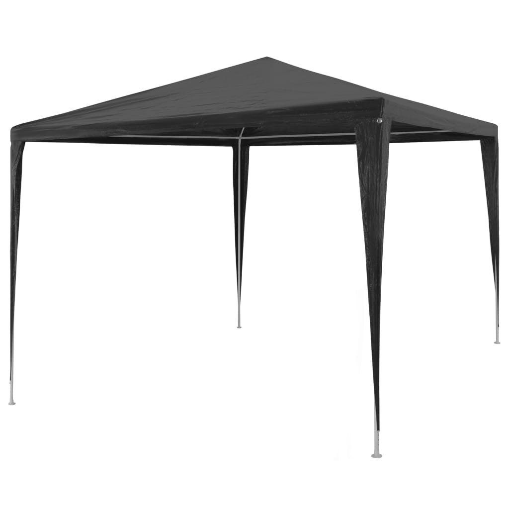DOTMALL Partyzelt Partyzelt 3x3 m PE Anthrazit