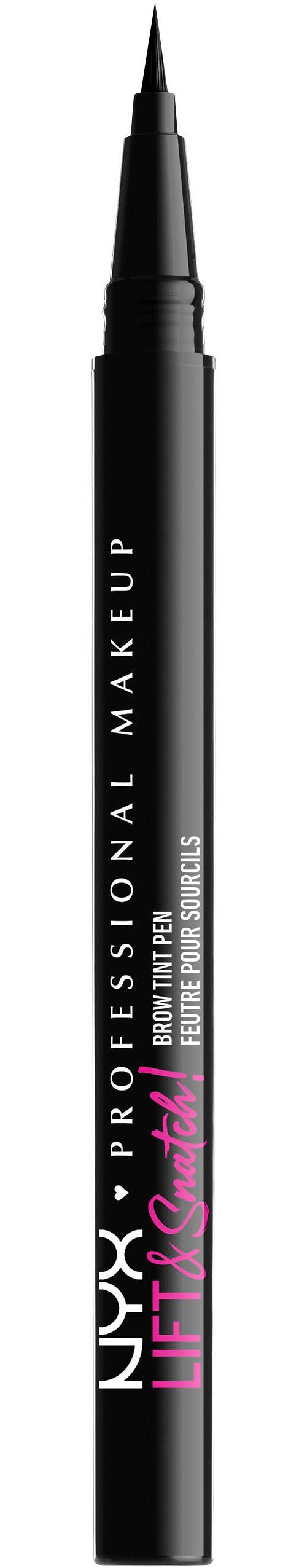 NYX Augenbrauen-Stift Professional Makeup Lift & Snatch Brow Tint Pen, mit ultra dünner Spitze