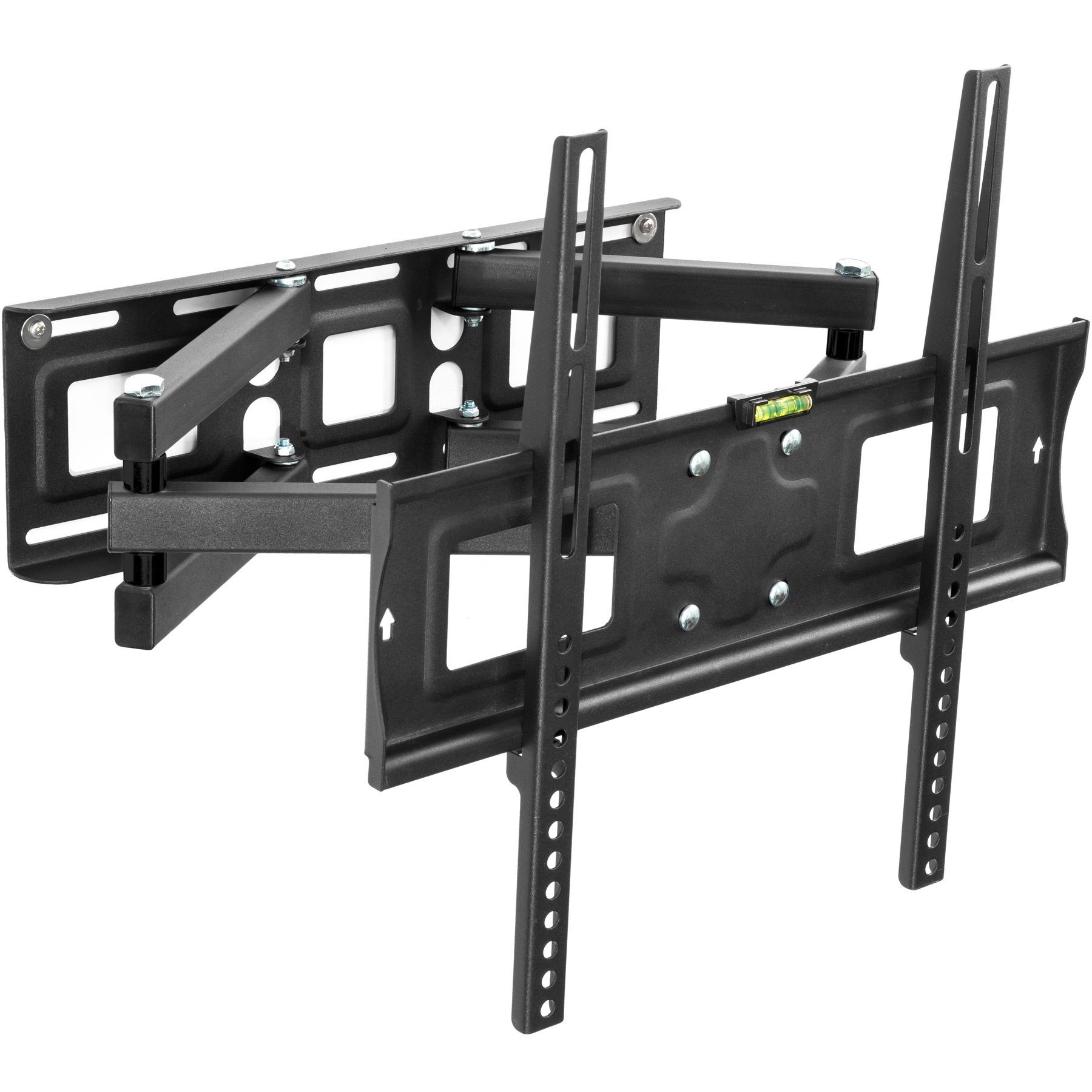 tectake TV-Wandhalterung TV Wandhalterung, (mit Montagematerial, für 26 - 75 Zoll (66 - 191 cm)
