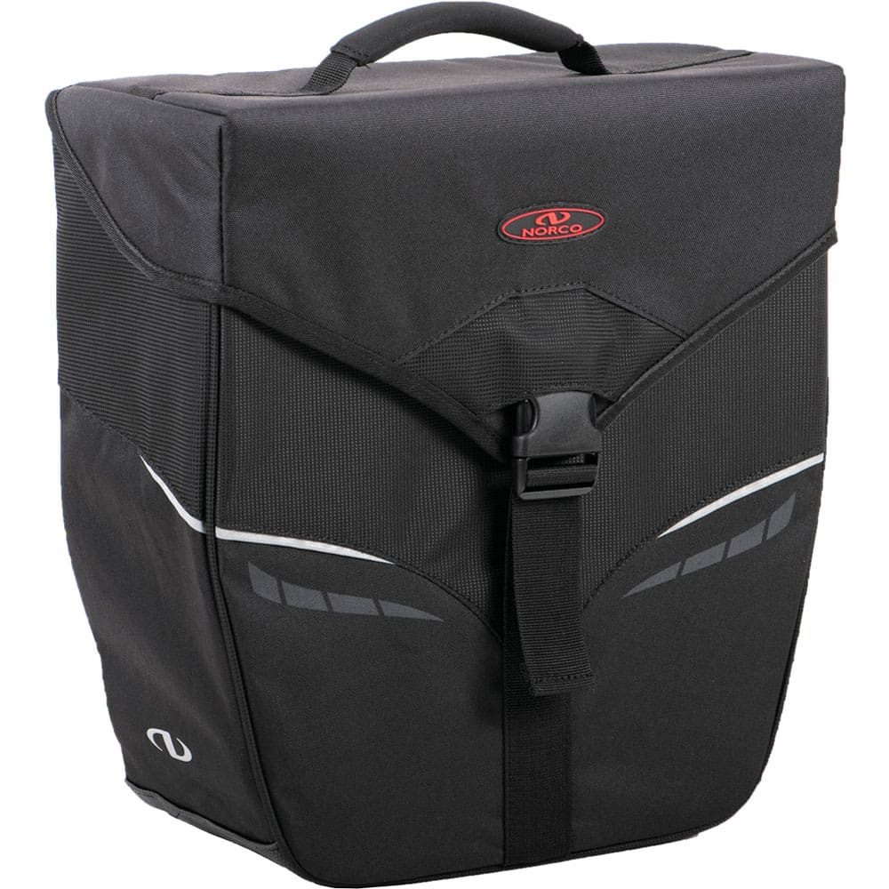 NORCO Gepäckträgertasche NORCO Einzelpacktasche Active Series Idaho Volumen 18l schwarz Fahrrad