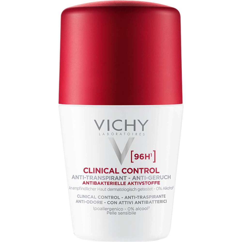 L'Oreal Deutschland GmbH Deo-Roller Deodorante 96h Anti-Feuchtigkeit, Spar-Set, 1-tlg., atmungsaktiv Antibakteriell Anti-Geruch