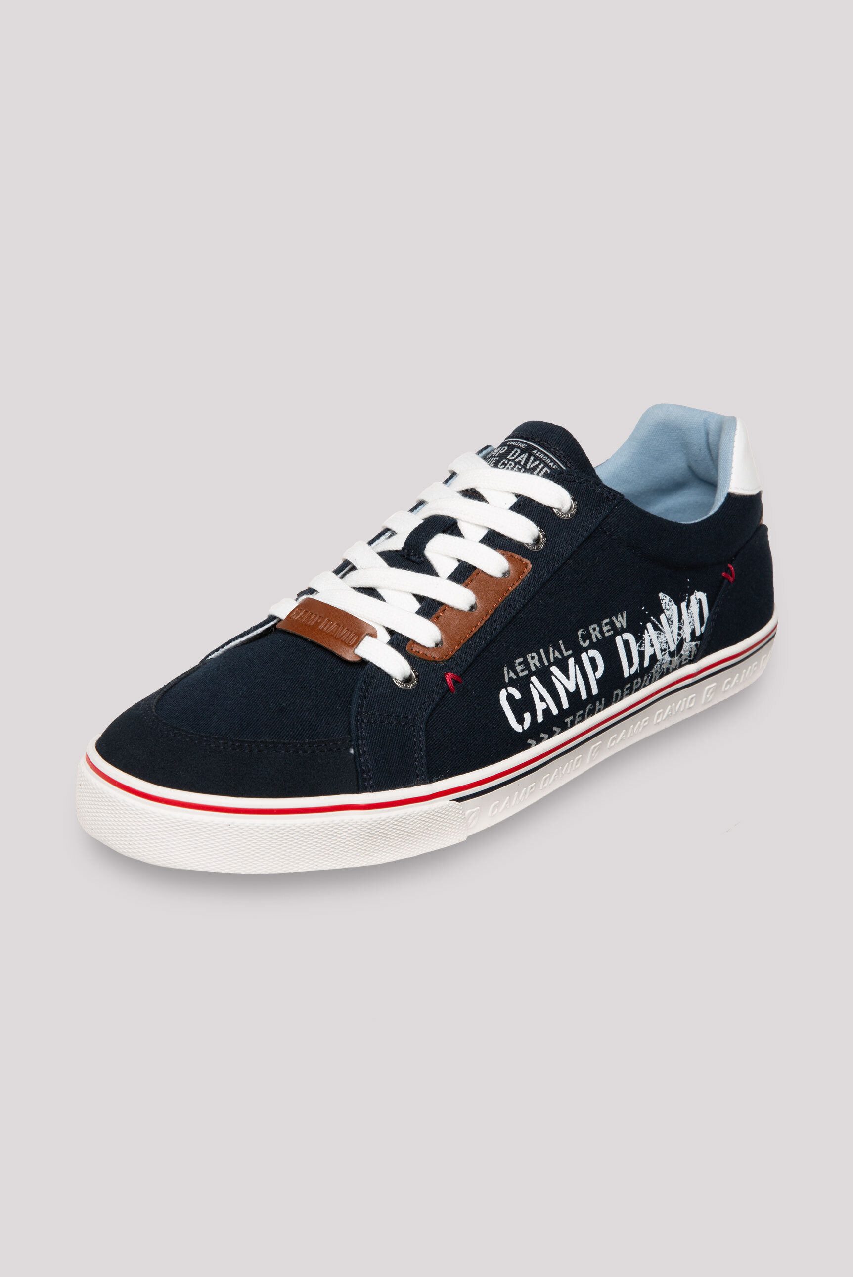 CAMP DAVID Sneaker mit Label-Print