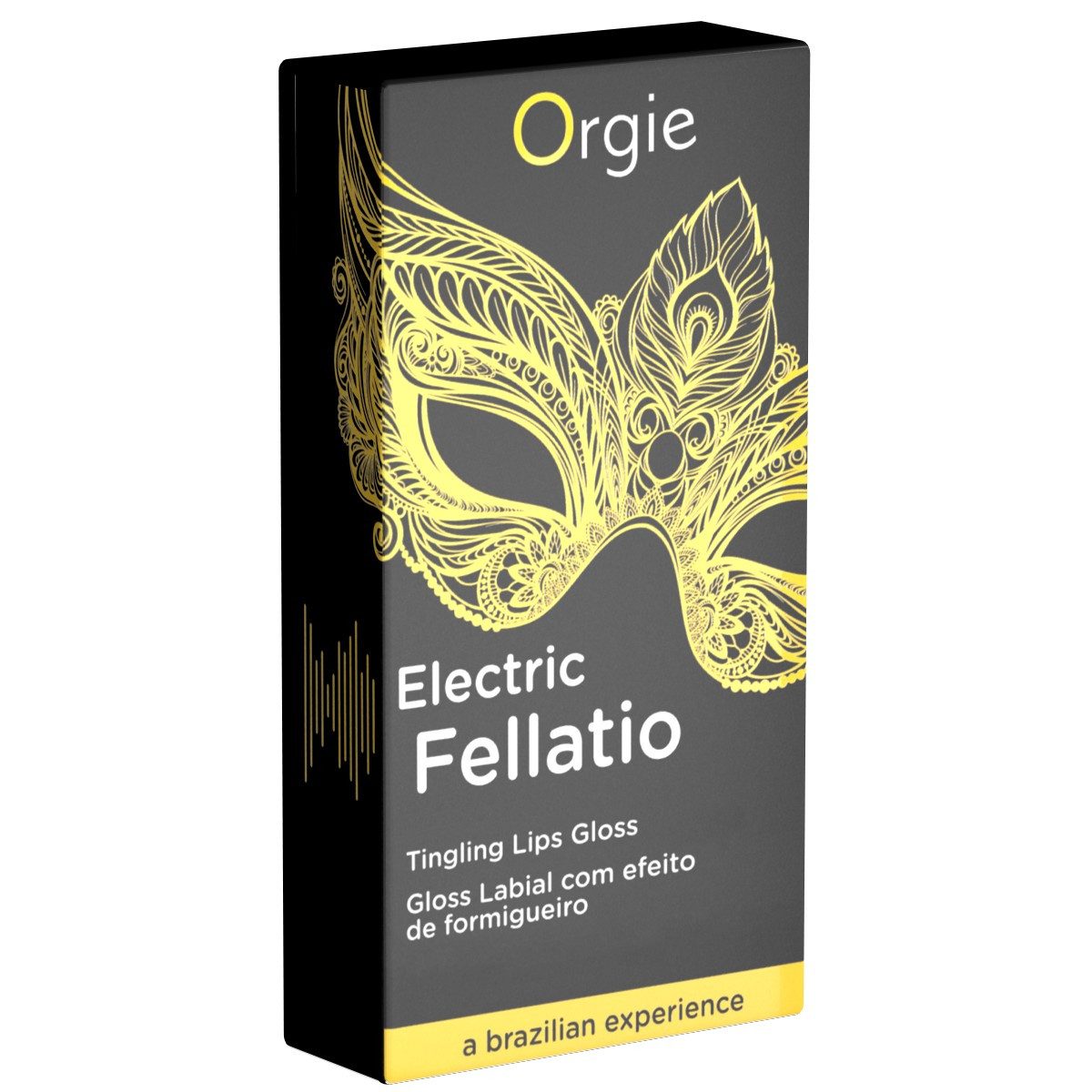 Orgie Stimulationsgel Electric Fellatio Lipgloss, Packung mit 10ml, 1-tlg., stimulierender Lipgloss für Oralsex - mit Tutti-Frutti-Geschmack