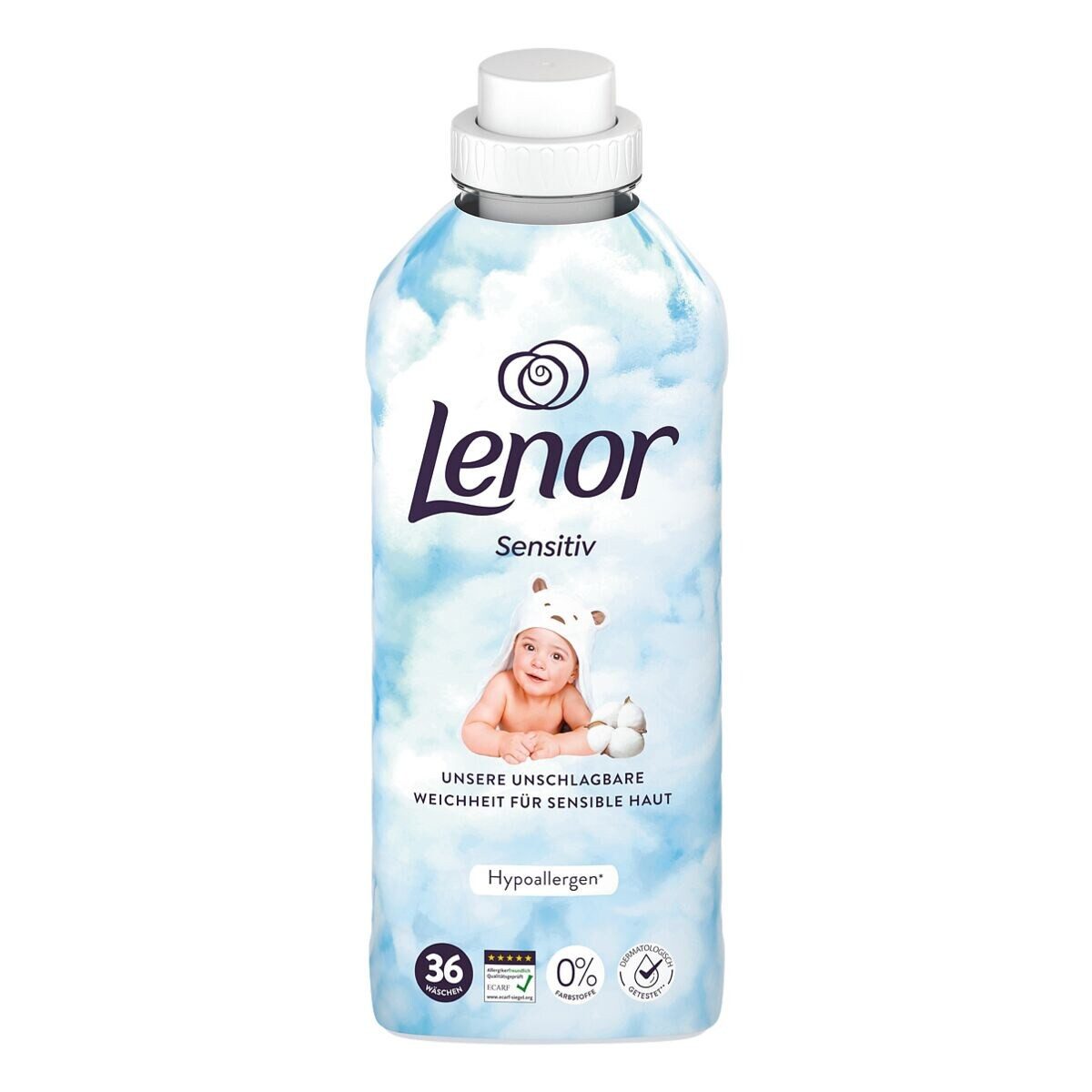 LENOR Sensitiv Weichspüler (36 WL, 756 ml)