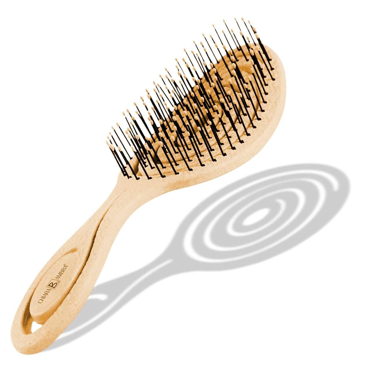 CHIARA AMBRA Haarbürste Chiara Ambra Bio Haarbürste, Bürste ohne Ziepen, Entwirrbürste, 1-tlg.