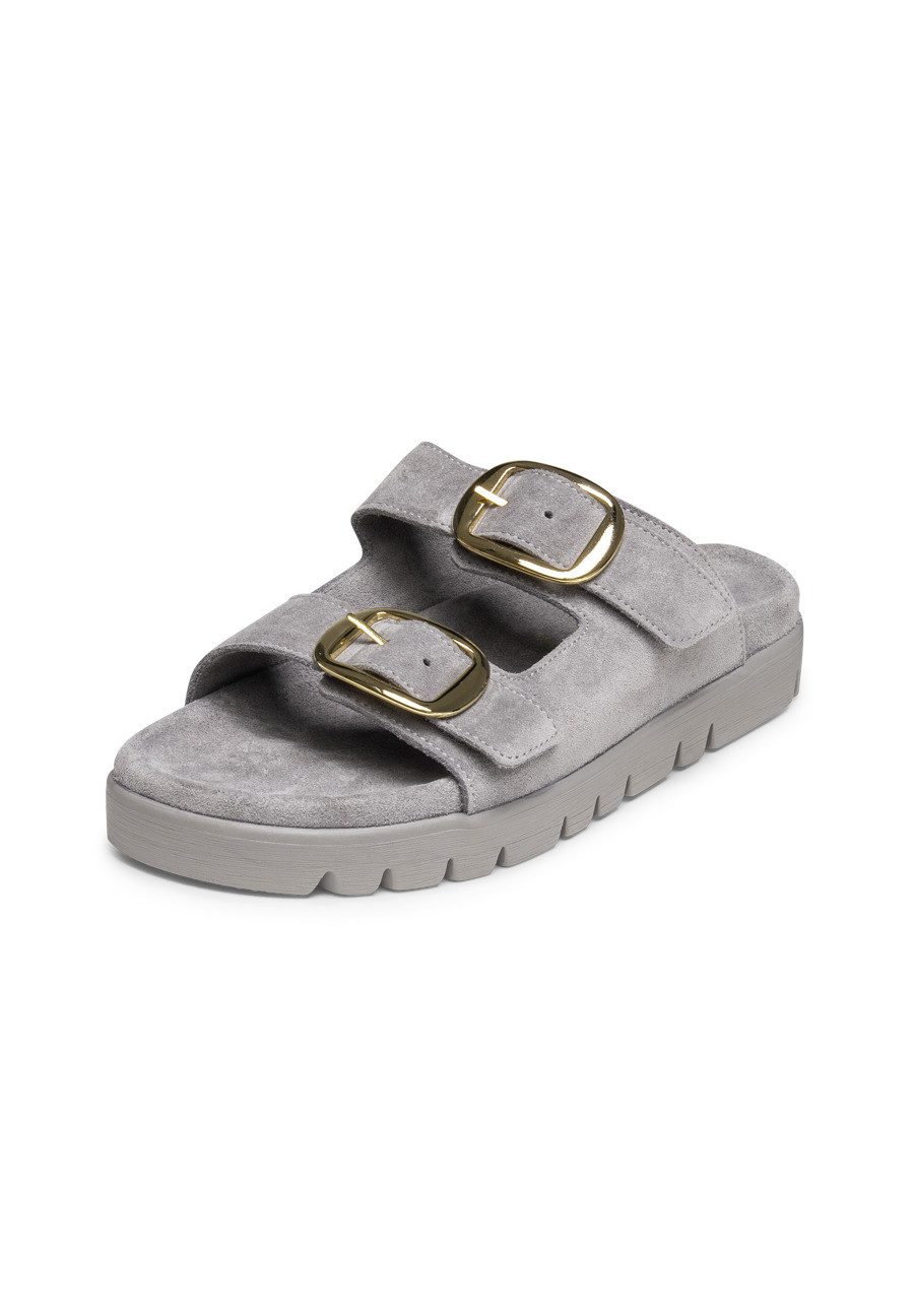vitaform Damenschuhe Pantolette Veloursleder Pantolette