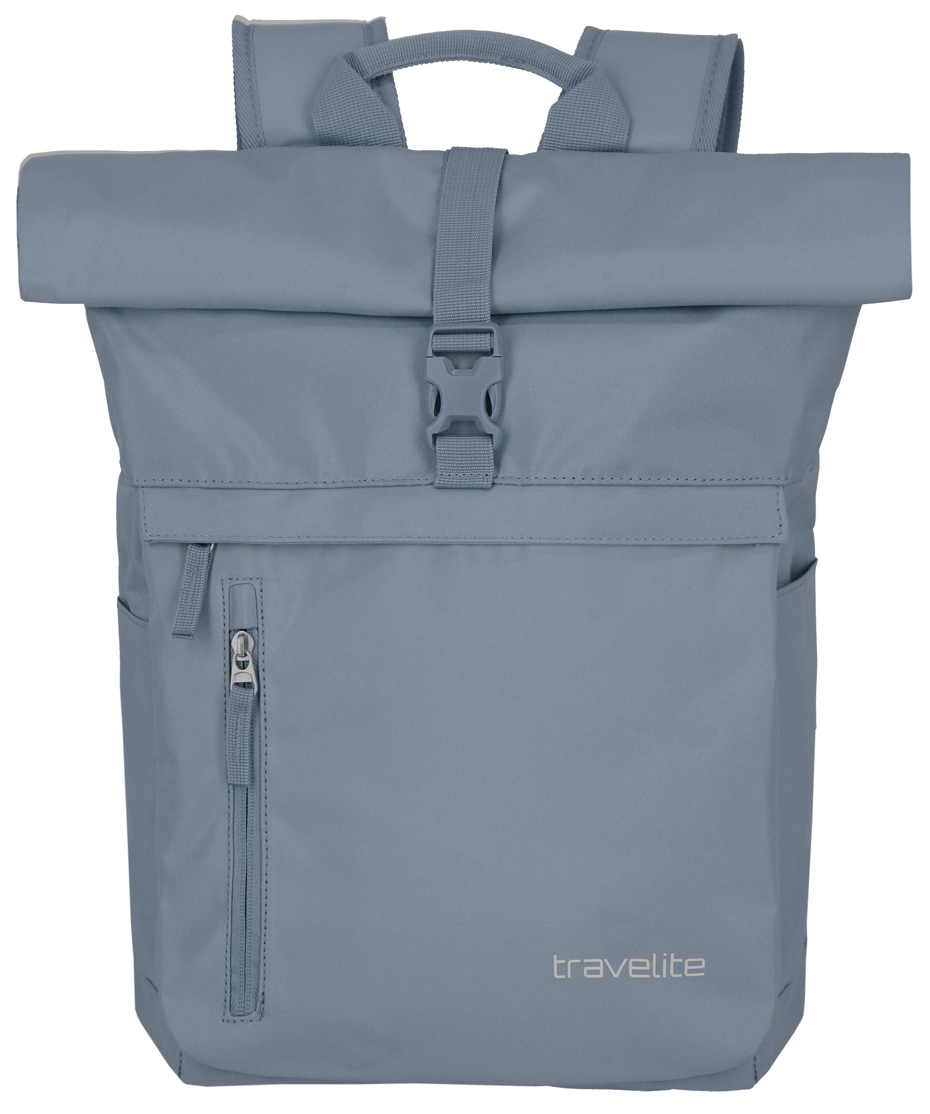 travelite Freizeitrucksack BASICS Rollup Rucksack, Arbeitsrucksack Sportrucksack Reiserucksack Schulrucksack
