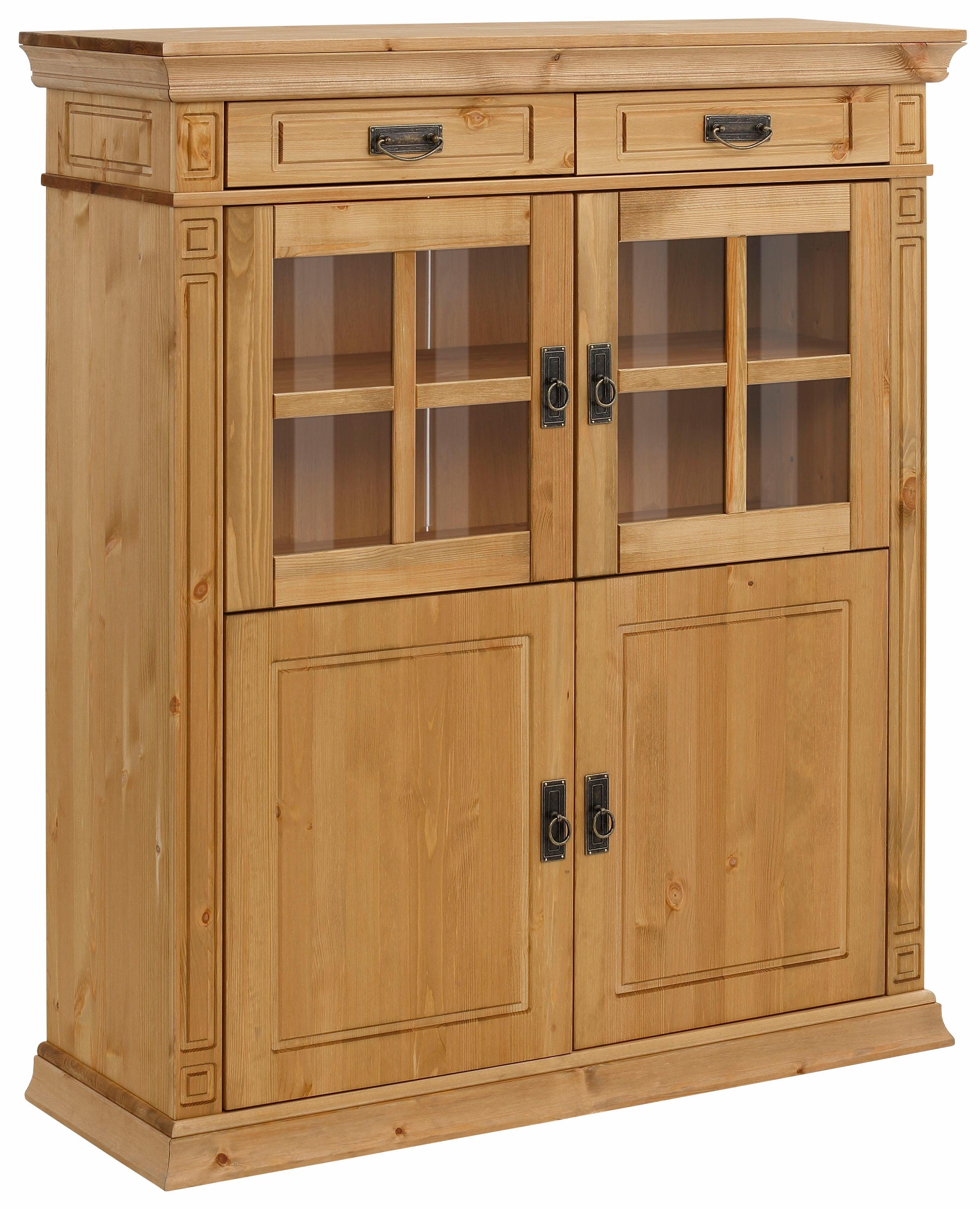 Home affaire Highboard Vinales, Vitrine, Breite 112 cm