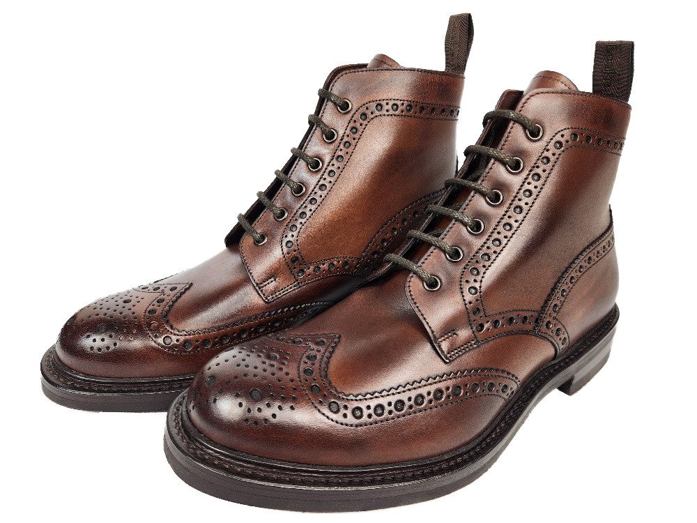 Loake Loake-Bedale-dk.brown Schnürboots